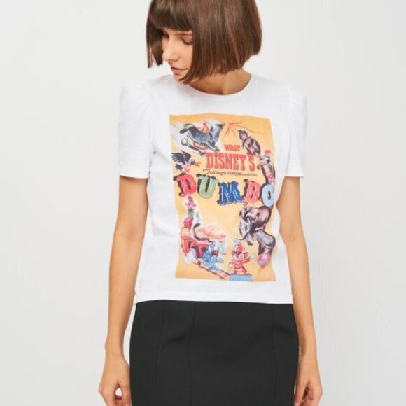 New Zara x Disney Dumbo Film Print T-Shirt NWT Size Large - Picture 1 of 16